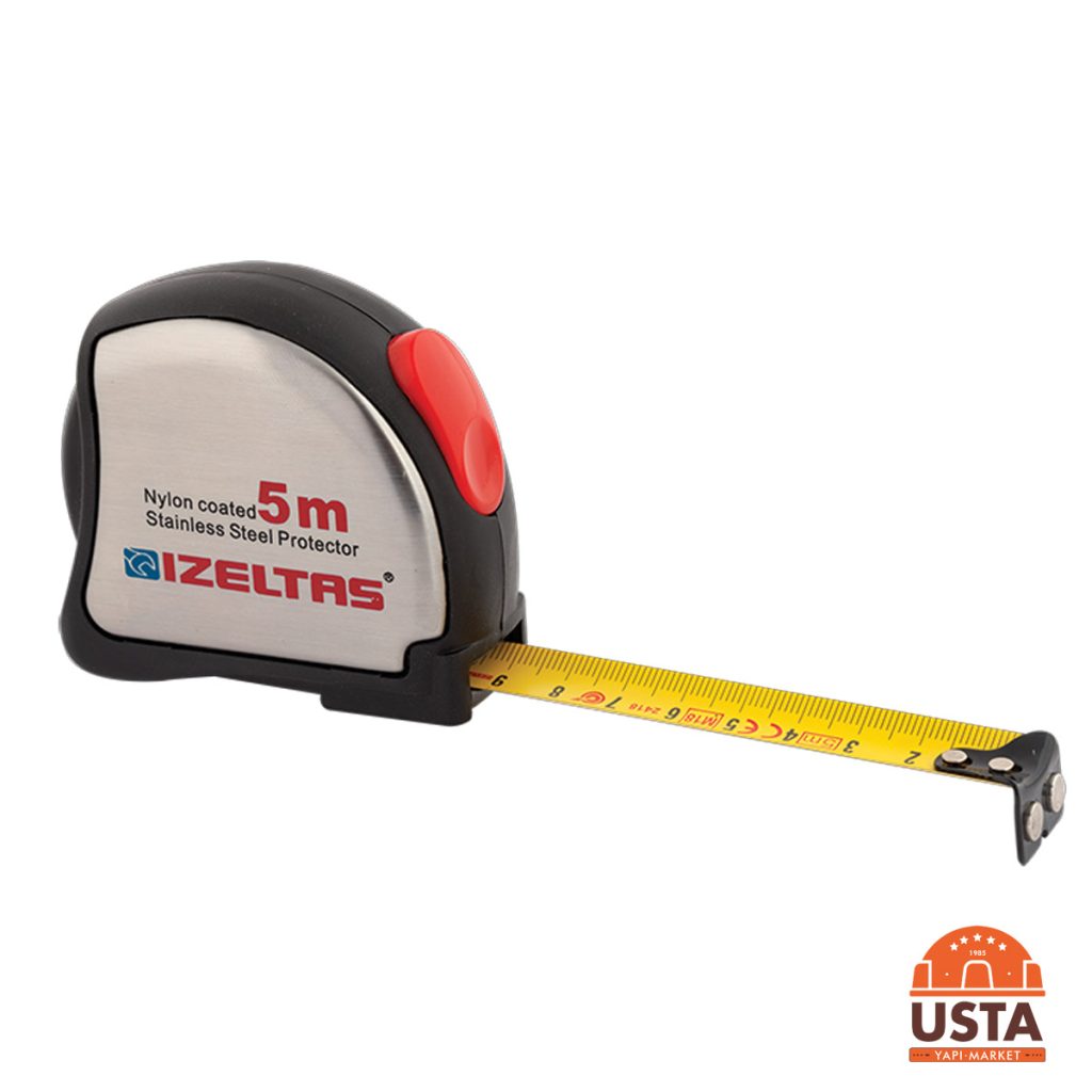 İzeltaş Çelik Şerit Metre 5 Metre