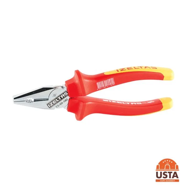 İzeltaş 1000V İzoleli Elektrikçi Kombine Pense 160 mm