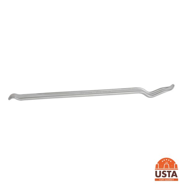 İzeltaş Levye Oluklu Kıvrık Uçlu 600 mm