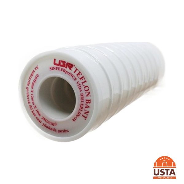 UGR Teflon Bant 0,075 x 12 mm x 10 mt