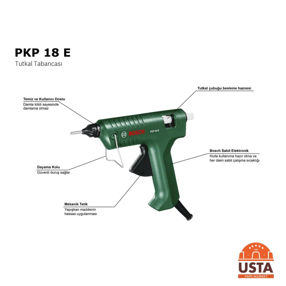 Bosch Silikon Tabancası PKP 18E Bosch Silikon Tabancası PKP 18E - Görsel 3