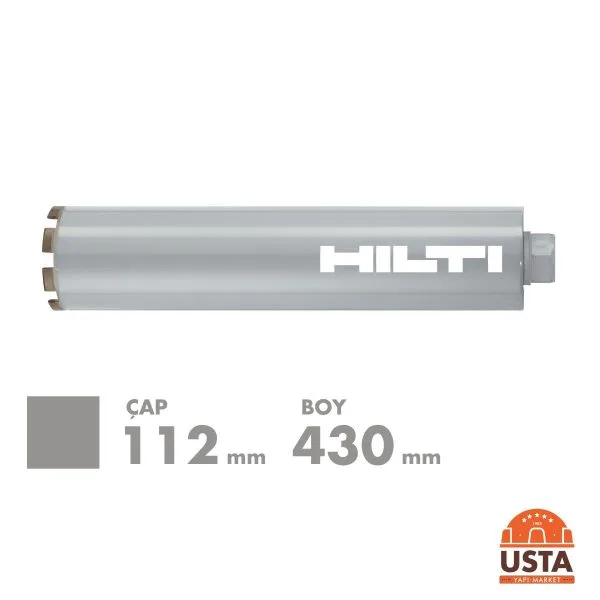 Hilti Karot Ucu 112 mm x 430 mm Core Bit B P-U