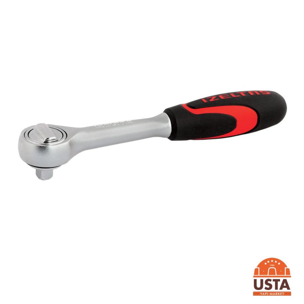 İzeltaş Cırcır Kolu 1/4 inç 45 Diş