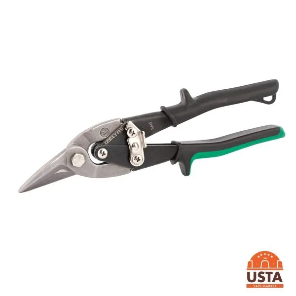 İzeltaş Sac Kesme Makası Sağ (Sola Kavisli Kesimler için)