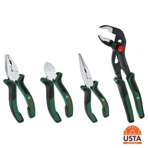 Bosch Pense Seti 4 Parça Kargaburun Yan Keski Pense Boru Anahtarı