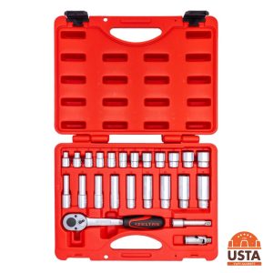 İzeltaş Lokma Takımı 24 Parça 3/8 inç Altı Köşe