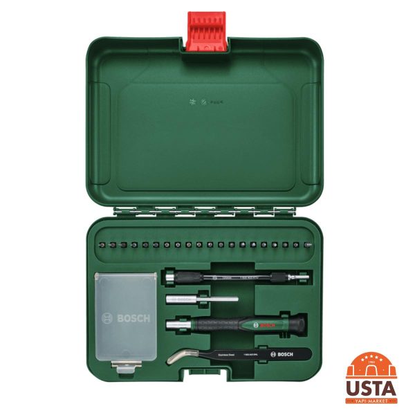 Bosch Hassas Uçlu Tornavida Seti 24 Parça