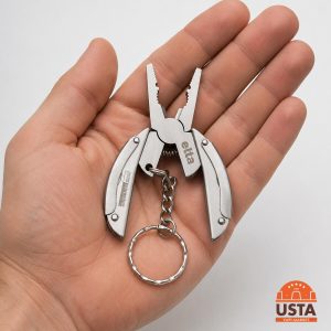 Elta Multi Tool Anahtarlık Mini 75 mm 7 Fonksiyonlu