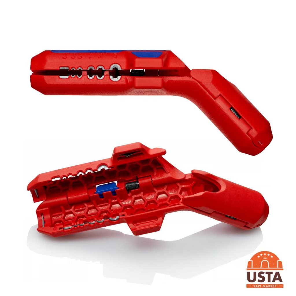 Knipex Kablo Soyucu ErgoStrip Sağ Elini Kullananlar için 16 95 01 SB