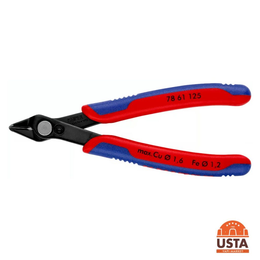 Knipex Elektronikçi Yan Keski Super Knips 125 mm 78 61 125