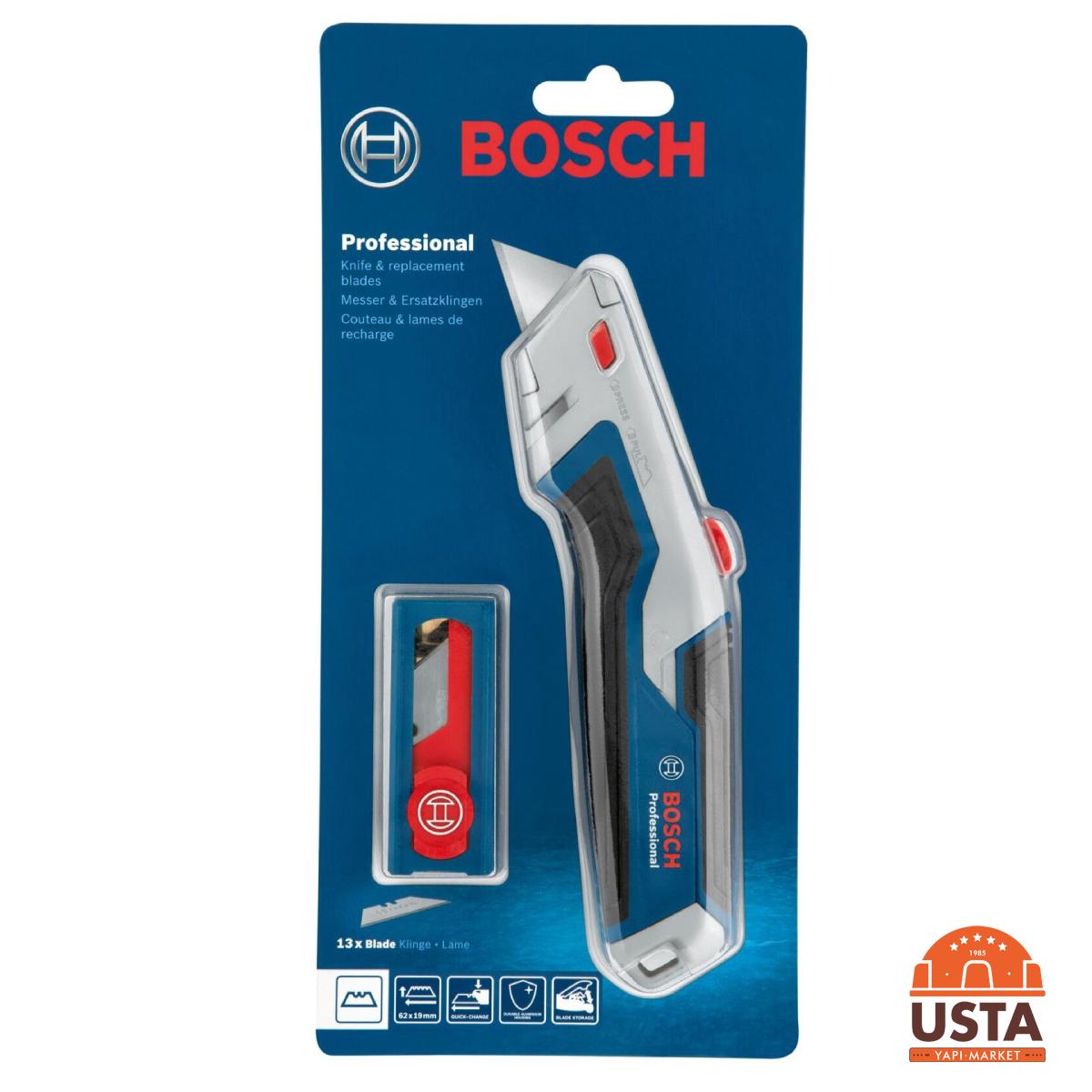 Bosch Professional Maket Bıçağı ve Bıçak Yedeği Seti Bosch Professional Maket Bıçağı ve Bıçak Yedeği Seti