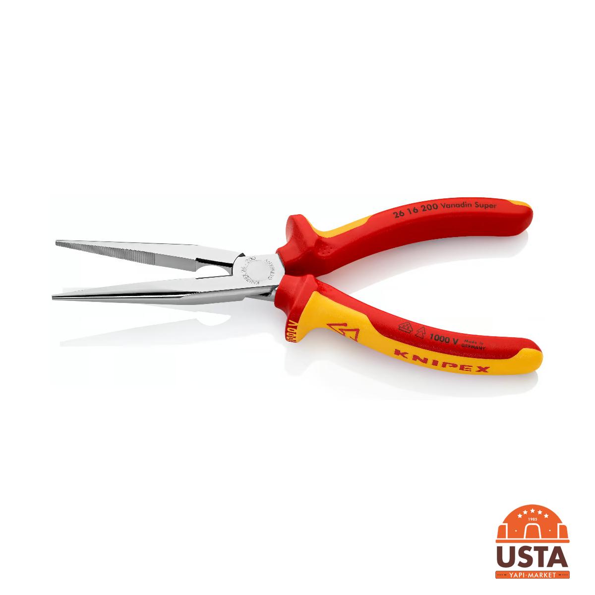 Knipex İzoleli Kargaburun 200 mm 26 16 200 Knipex İzoleli Kargaburun 200 mm 26 16 200 - Görsel 4