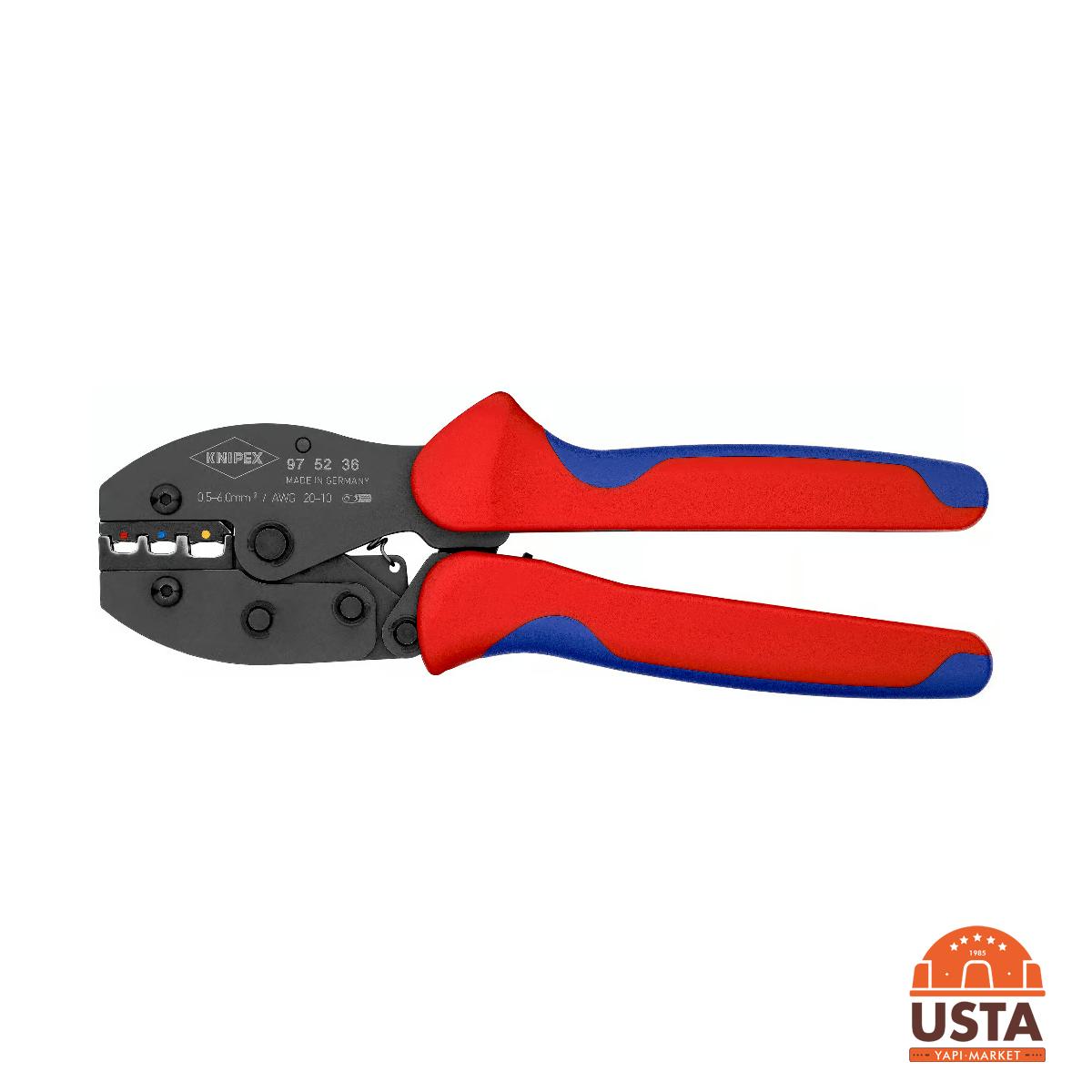 Knipex Pabuç Sıkma Pensesi 97 52 36 Knipex Pabuç Sıkma Pensesi 97 52 36