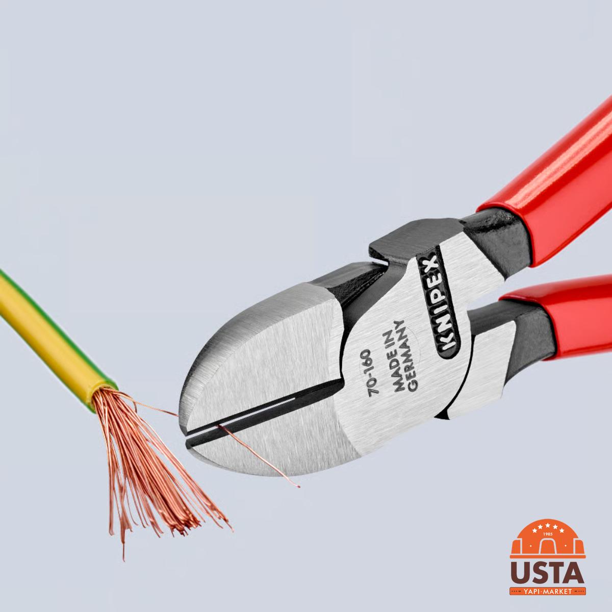 Knipex Yan Keski 160 mm 70 01 160 Knipex Yan Keski 160 mm 70 01 160 - Görsel 6