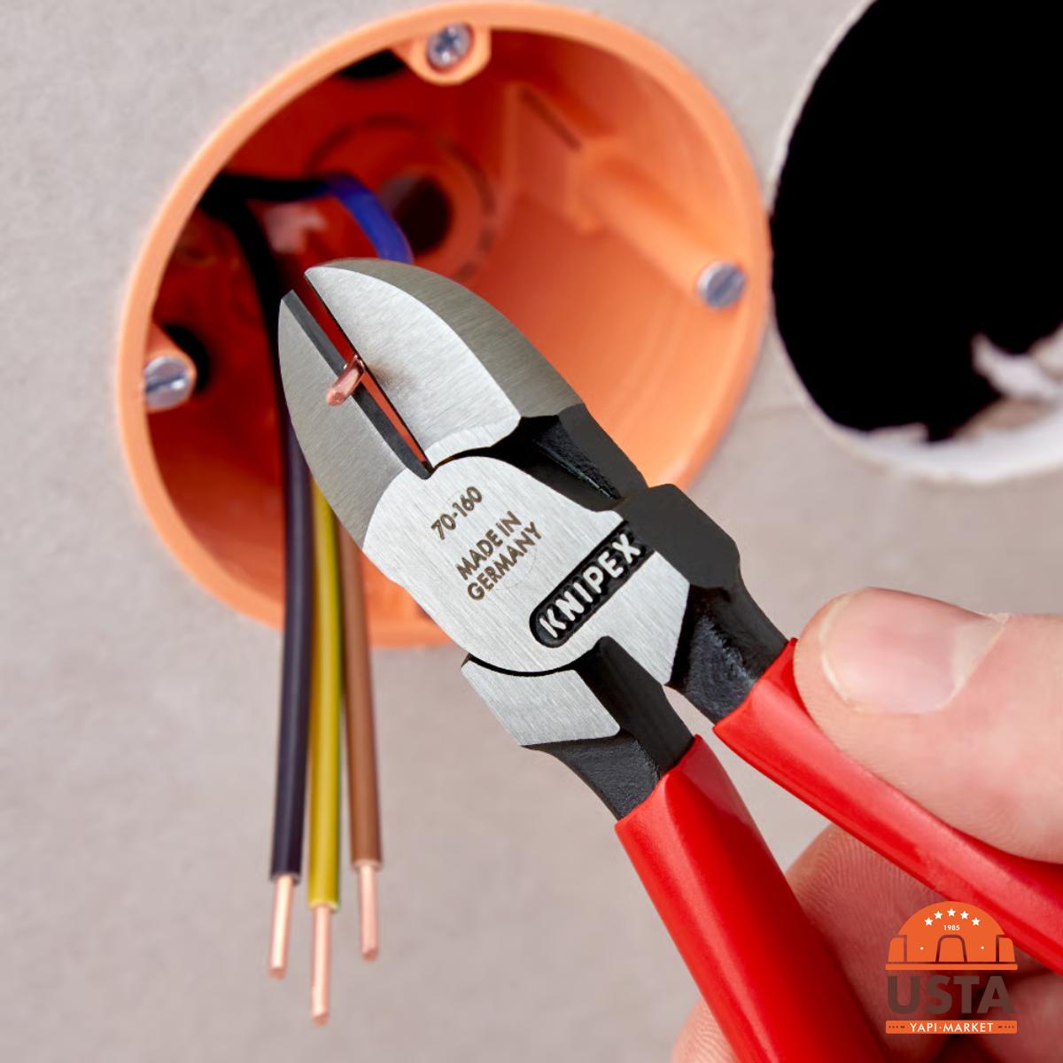 Knipex Yan Keski 160 mm 70 01 160 Knipex Yan Keski 160 mm 70 01 160 - Görsel 3
