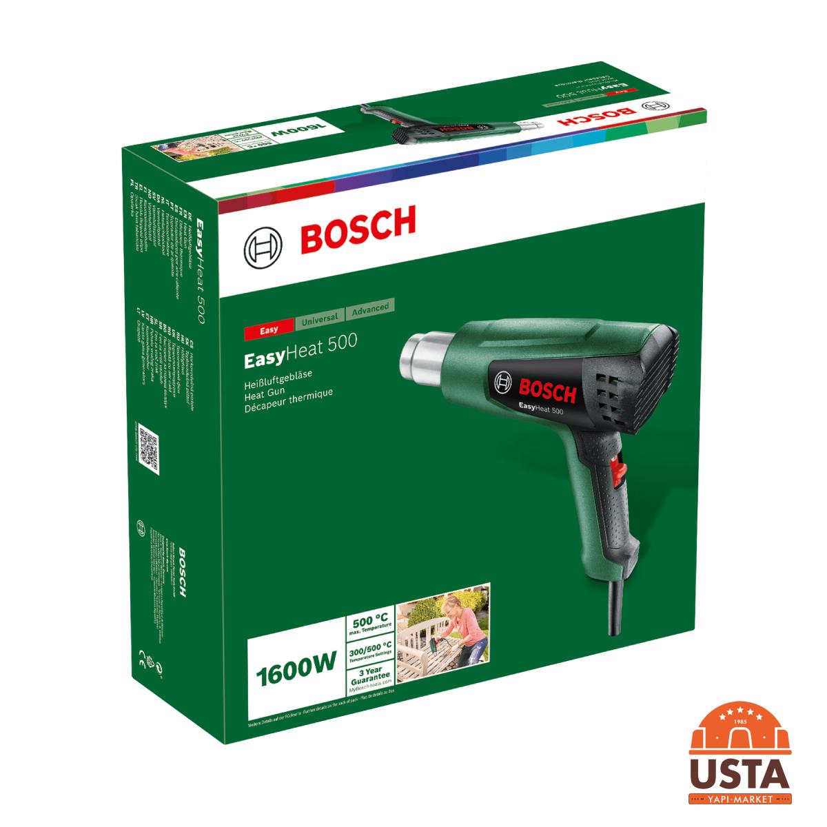 Bosch Sıcak Hava Tabancası EasyHeat 500 Elektrikli 1600W Bosch Sıcak Hava Tabancası EasyHeat 500 Elektrikli 1600W - Görsel 6